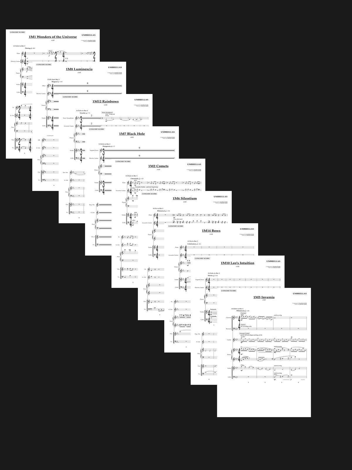 The Umbrella — Full Score